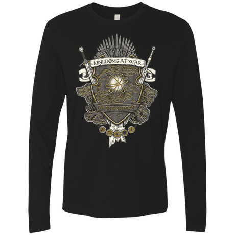 T-Shirts Black / Small Crest of Thrones Men's Premium Long Sleeve