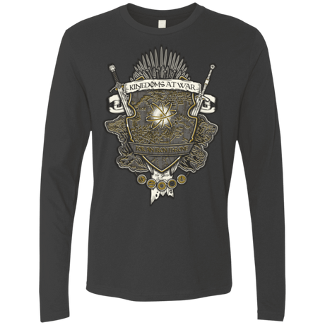 T-Shirts Heavy Metal / Small Crest of Thrones Men's Premium Long Sleeve