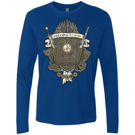 T-Shirts Royal / Small Crest of Thrones Men's Premium Long Sleeve