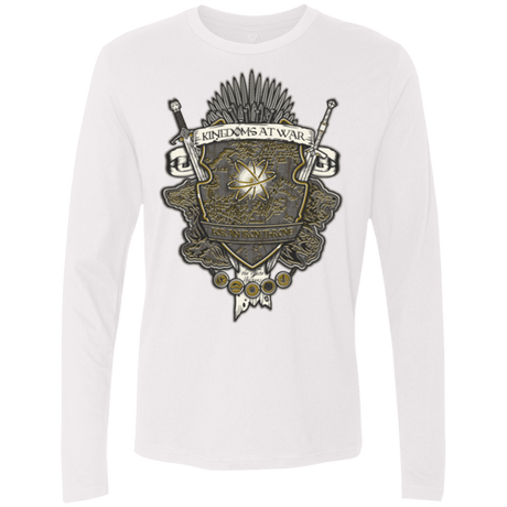 T-Shirts White / Small Crest of Thrones Men's Premium Long Sleeve