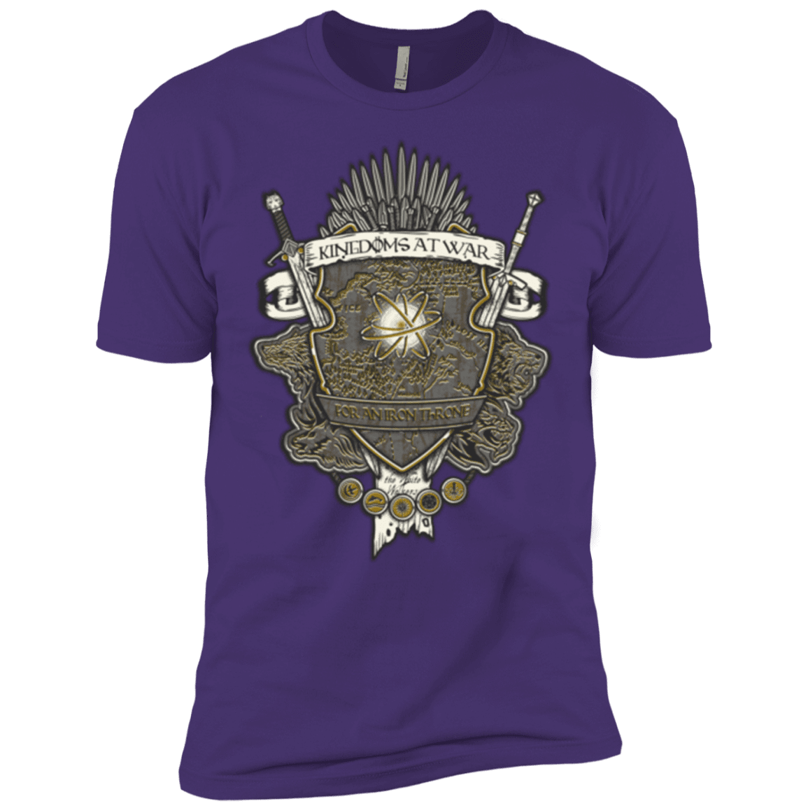 T-Shirts Purple / X-Small Crest of Thrones Men's Premium T-Shirt