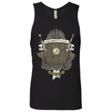 T-Shirts Black / Small Crest of Thrones Men's Premium Tank Top
