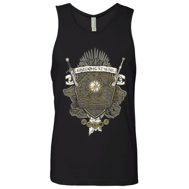 T-Shirts Black / Small Crest of Thrones Men's Premium Tank Top