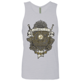T-Shirts Heather Grey / Small Crest of Thrones Men's Premium Tank Top