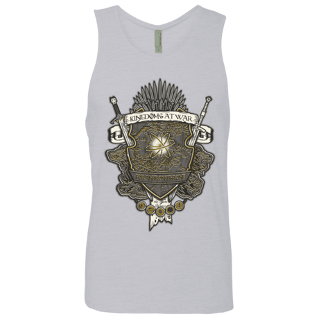 T-Shirts Heather Grey / Small Crest of Thrones Men's Premium Tank Top