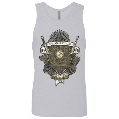 T-Shirts Heather Grey / Small Crest of Thrones Men's Premium Tank Top