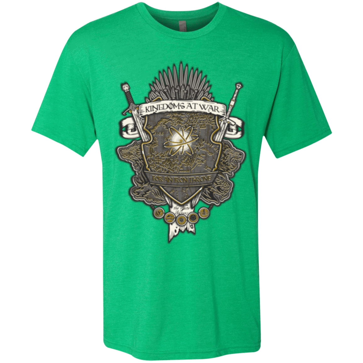 T-Shirts Envy / Small Crest of Thrones Men's Triblend T-Shirt