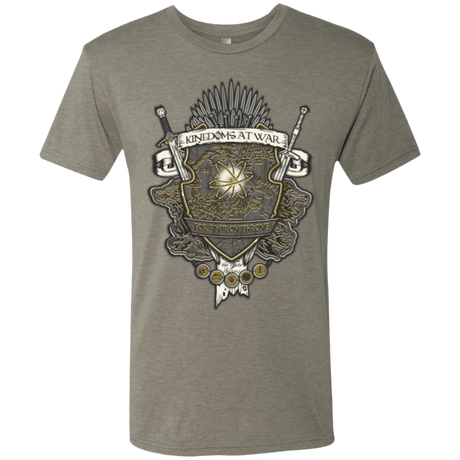 T-Shirts Venetian Grey / Small Crest of Thrones Men's Triblend T-Shirt