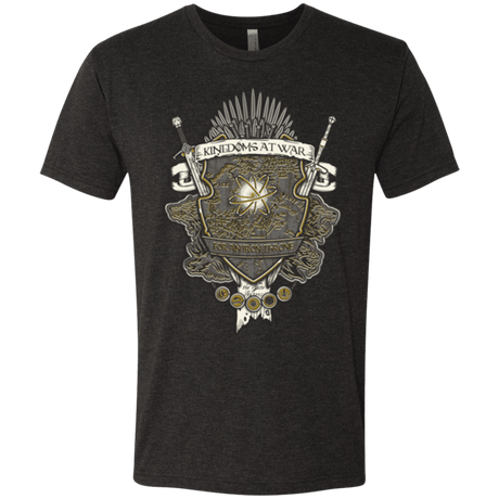T-Shirts Vintage Black / Small Crest of Thrones Men's Triblend T-Shirt