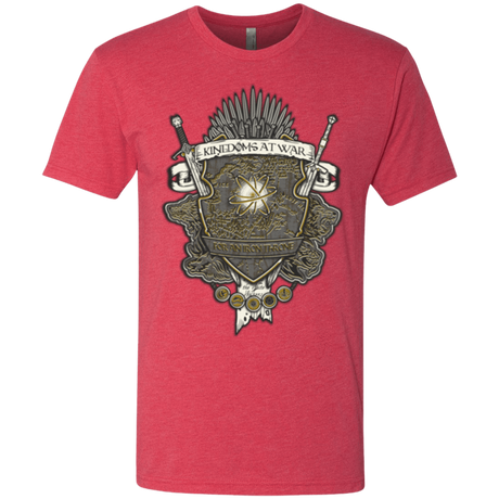 T-Shirts Vintage Red / Small Crest of Thrones Men's Triblend T-Shirt