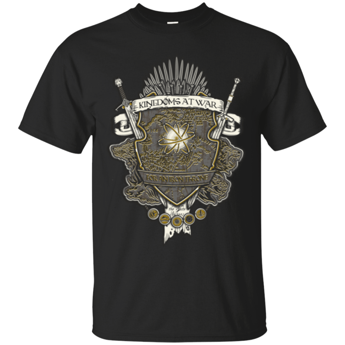 T-Shirts Black / Small Crest of Thrones T-Shirt