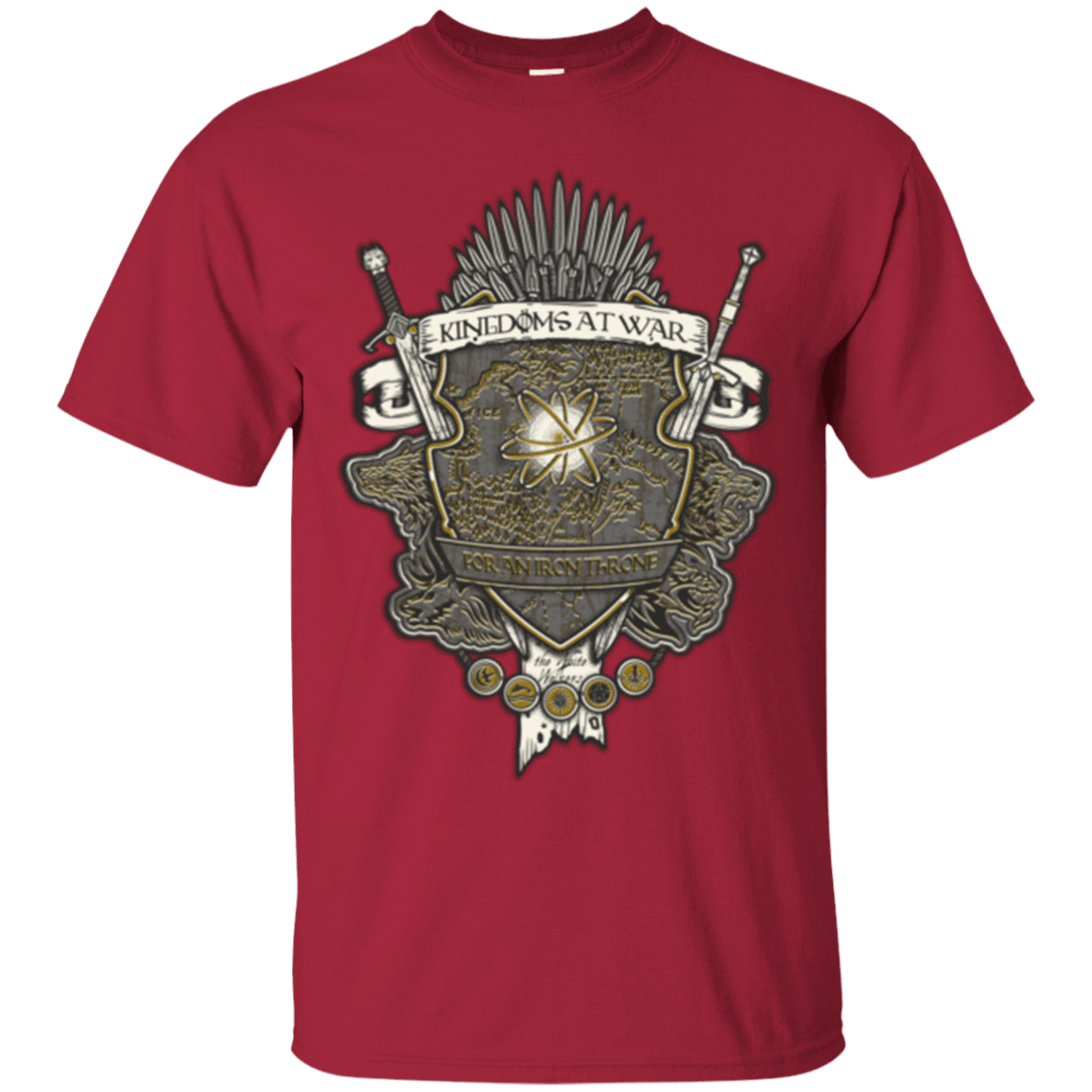 T-Shirts Cardinal / Small Crest of Thrones T-Shirt