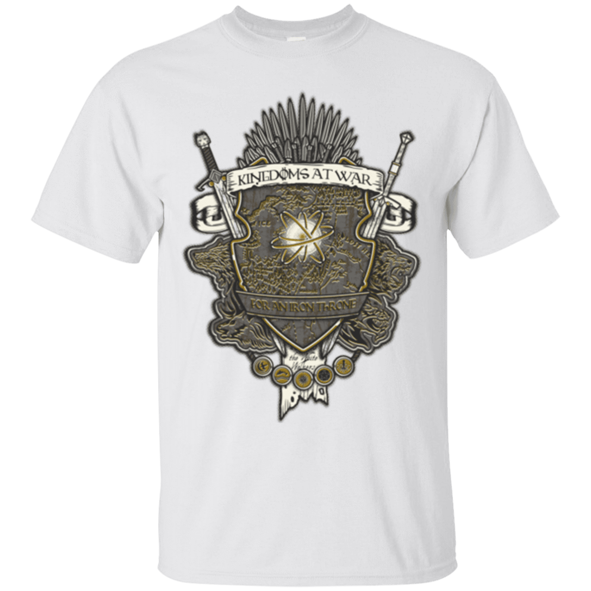 T-Shirts White / Small Crest of Thrones T-Shirt