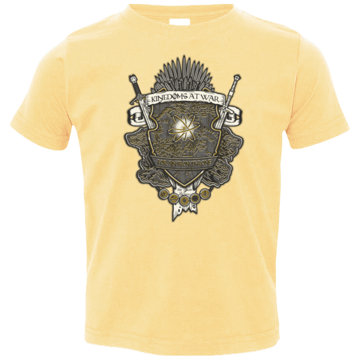 T-Shirts Butter / 2T Crest of Thrones Toddler Premium T-Shirt