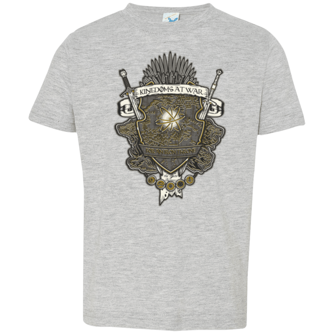 T-Shirts Heather / 2T Crest of Thrones Toddler Premium T-Shirt