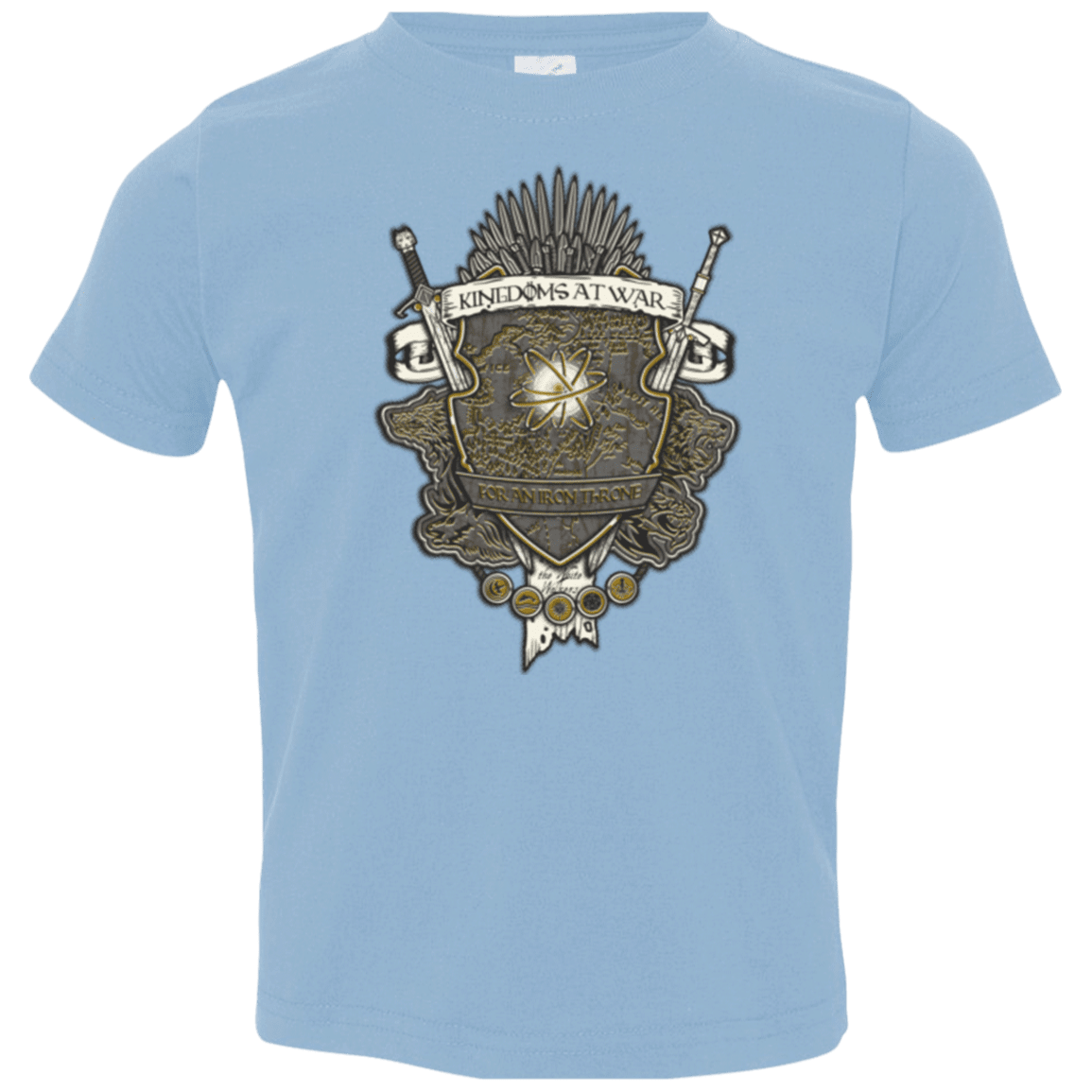 T-Shirts Light Blue / 2T Crest of Thrones Toddler Premium T-Shirt