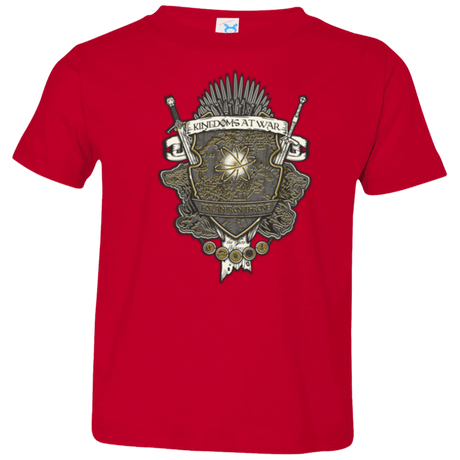 T-Shirts Red / 2T Crest of Thrones Toddler Premium T-Shirt