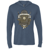 T-Shirts Indigo / X-Small Crest of Thrones Triblend Long Sleeve Hoodie Tee
