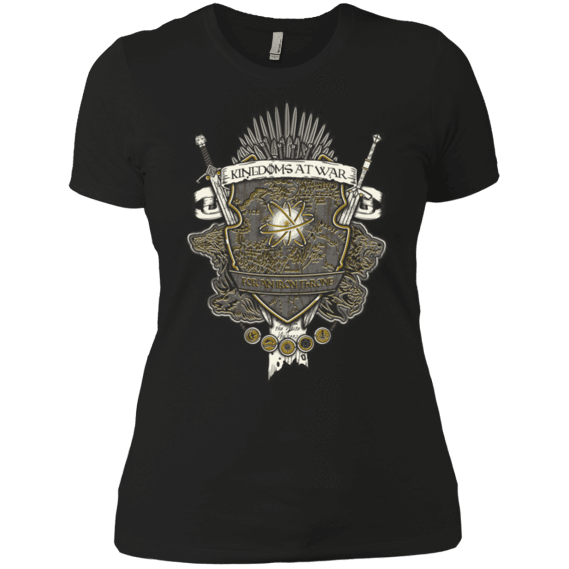 T-Shirts Black / X-Small Crest of Thrones Women's Premium T-Shirt