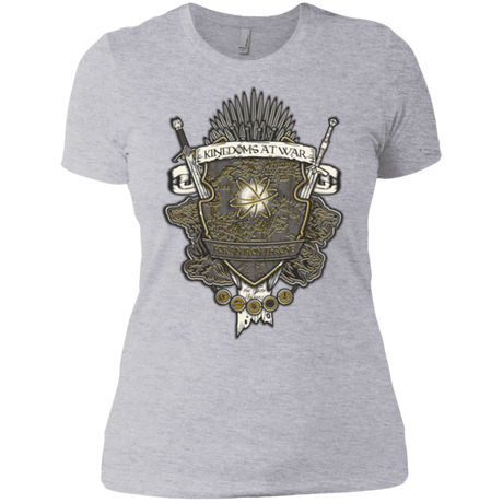 T-Shirts Heather Grey / X-Small Crest of Thrones Women's Premium T-Shirt