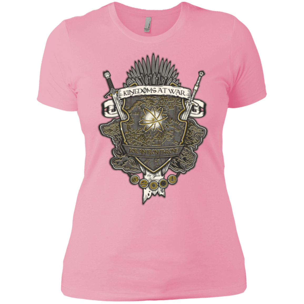 T-Shirts Light Pink / X-Small Crest of Thrones Women's Premium T-Shirt