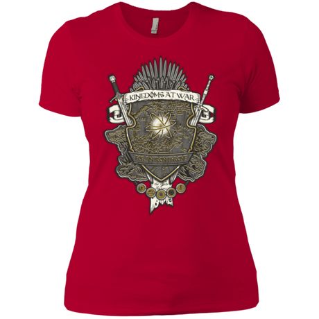 T-Shirts Red / X-Small Crest of Thrones Women's Premium T-Shirt