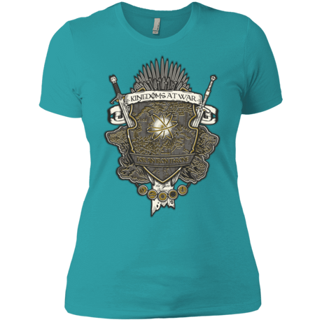 T-Shirts Tahiti Blue / X-Small Crest of Thrones Women's Premium T-Shirt