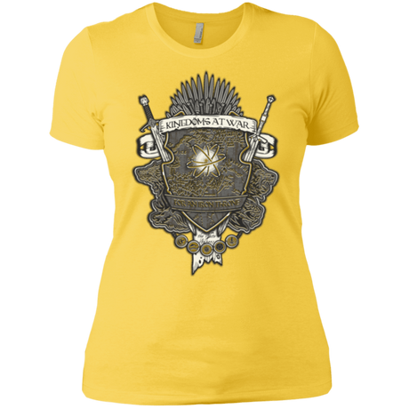 T-Shirts Vibrant Yellow / X-Small Crest of Thrones Women's Premium T-Shirt
