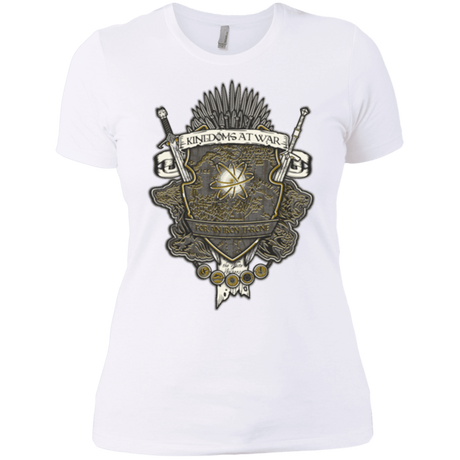 T-Shirts White / X-Small Crest of Thrones Women's Premium T-Shirt