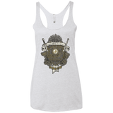 T-Shirts Heather White / X-Small Crest of Thrones Women's Triblend Racerback Tank