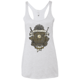 T-Shirts Heather White / X-Small Crest of Thrones Women's Triblend Racerback Tank