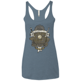 T-Shirts Indigo / X-Small Crest of Thrones Women's Triblend Racerback Tank
