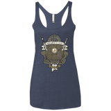 T-Shirts Vintage Navy / X-Small Crest of Thrones Women's Triblend Racerback Tank