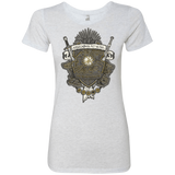 T-Shirts Heather White / Small Crest of Thrones Women's Triblend T-Shirt