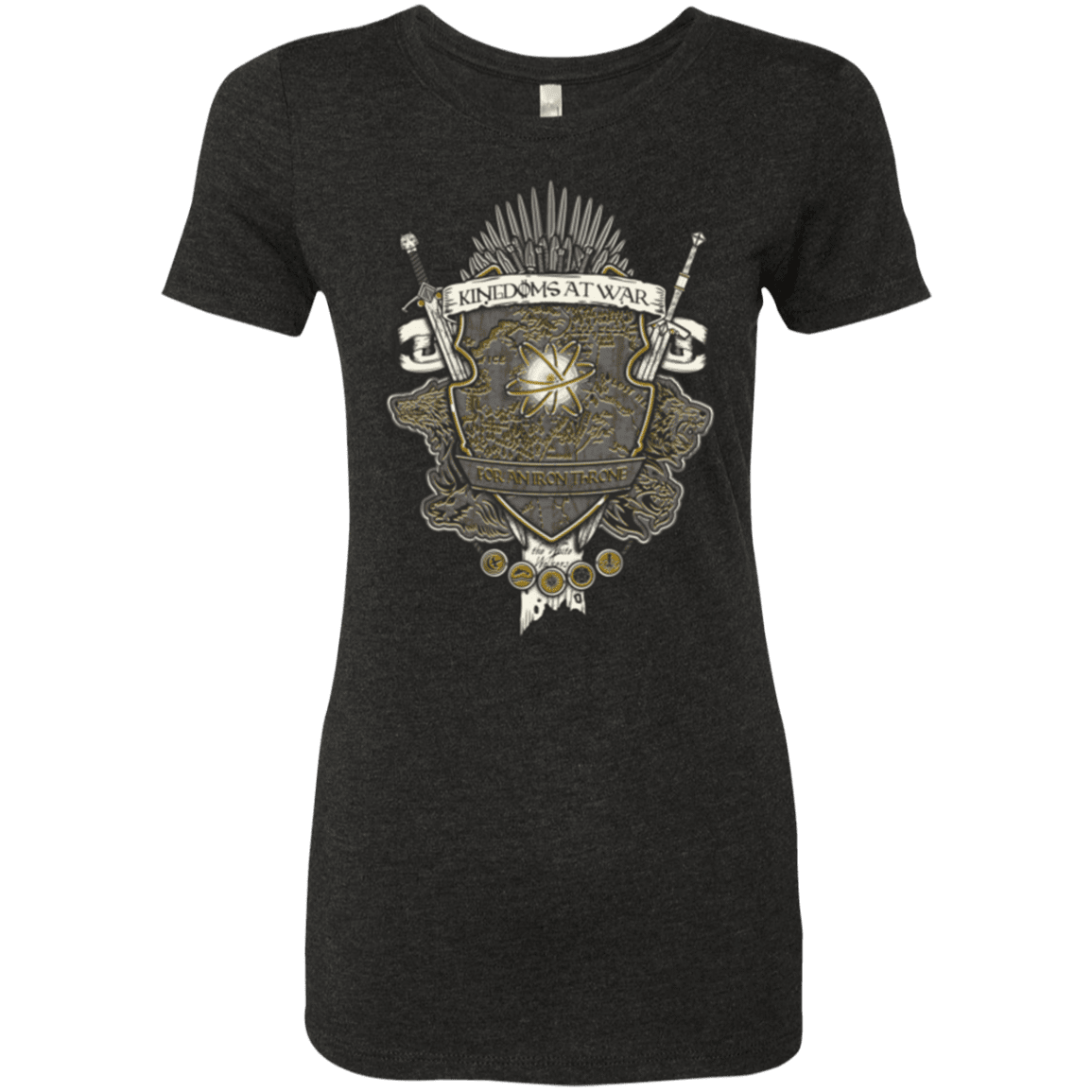 T-Shirts Vintage Black / Small Crest of Thrones Women's Triblend T-Shirt