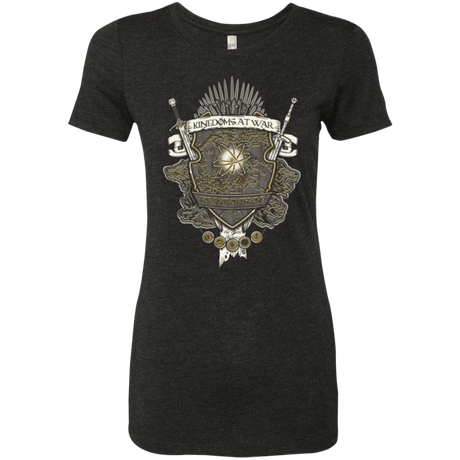 T-Shirts Vintage Black / Small Crest of Thrones Women's Triblend T-Shirt