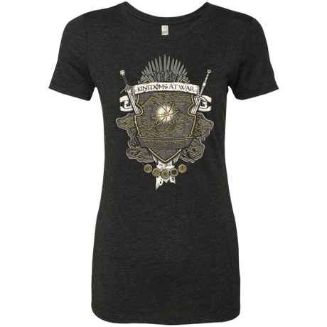 T-Shirts Vintage Black / Small Crest of Thrones Women's Triblend T-Shirt
