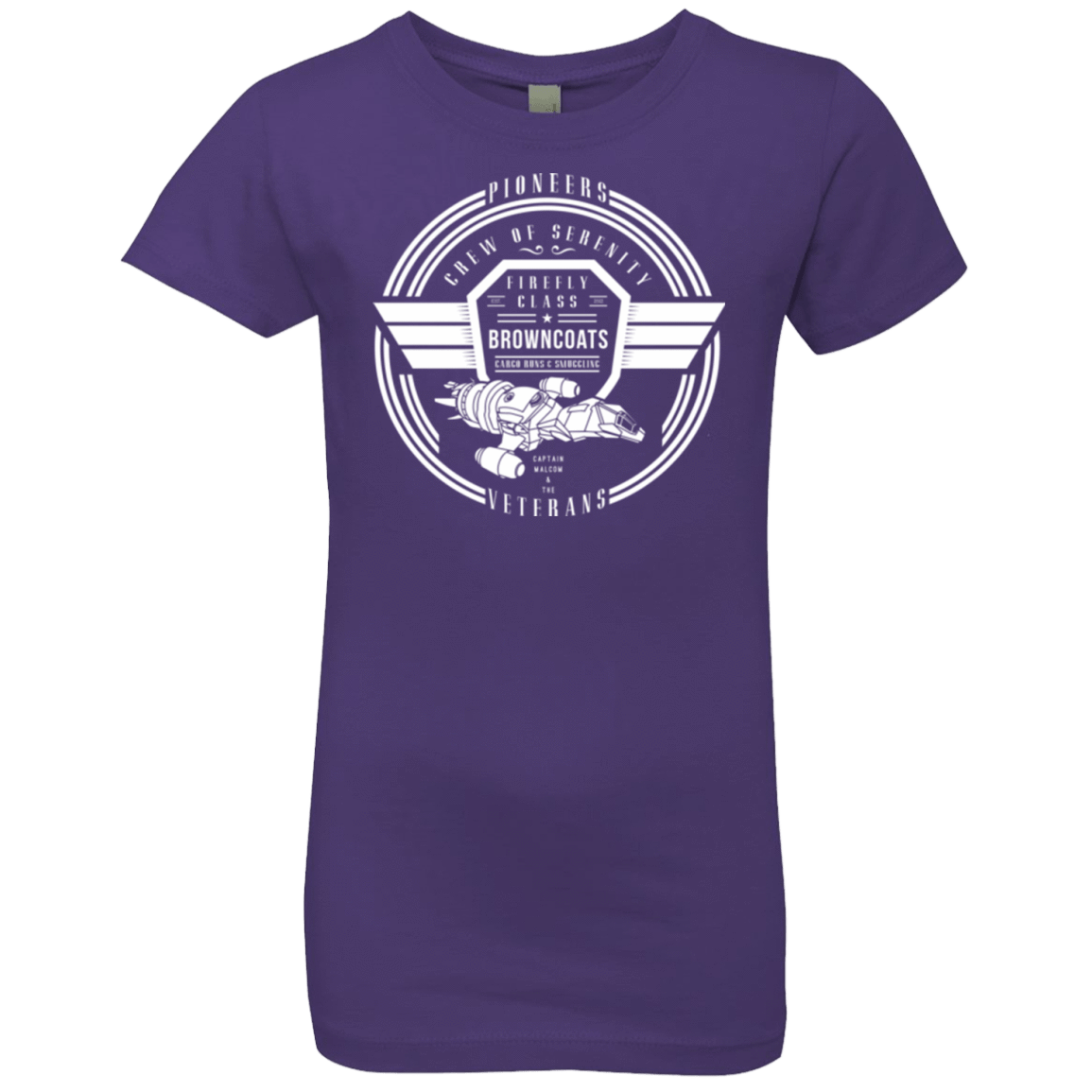 T-Shirts Purple Rush / YXS Crew of Serenity Girls Premium T-Shirt