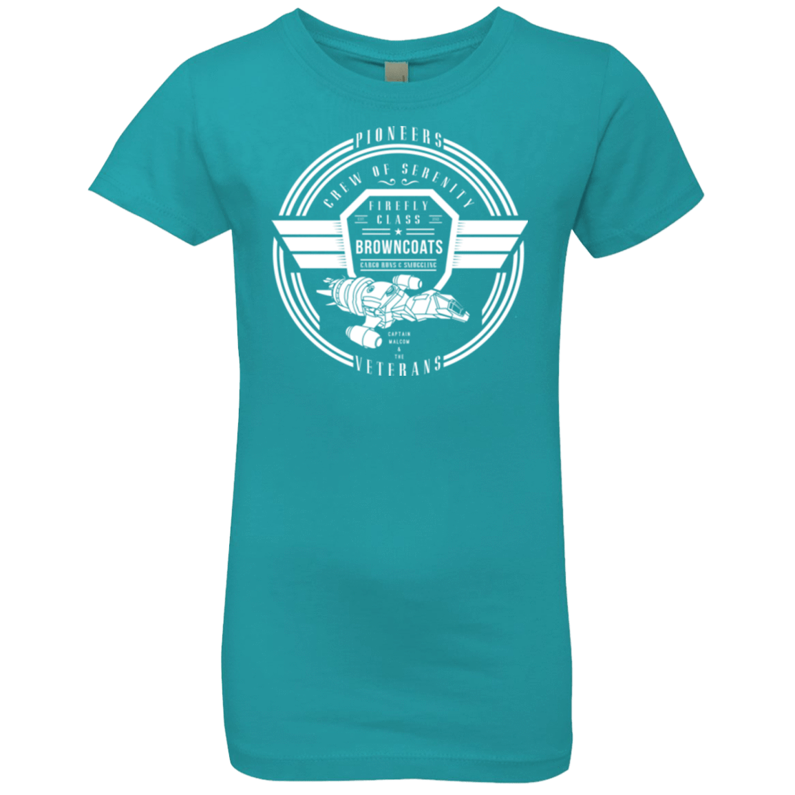 T-Shirts Tahiti Blue / YXS Crew of Serenity Girls Premium T-Shirt