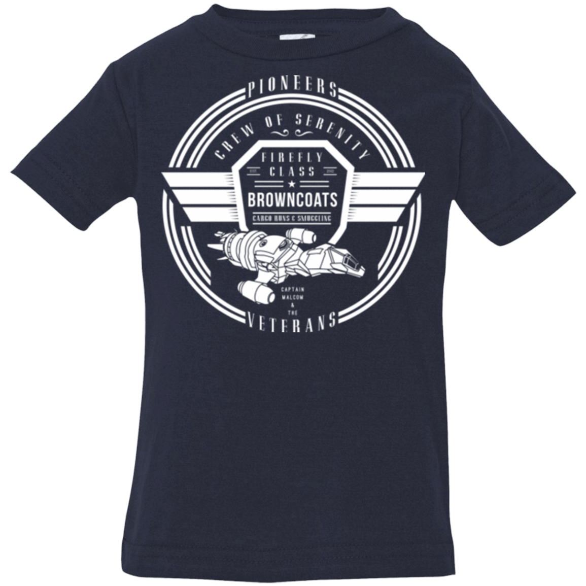 T-Shirts Navy / 6 Months Crew of Serenity Infant Premium T-Shirt