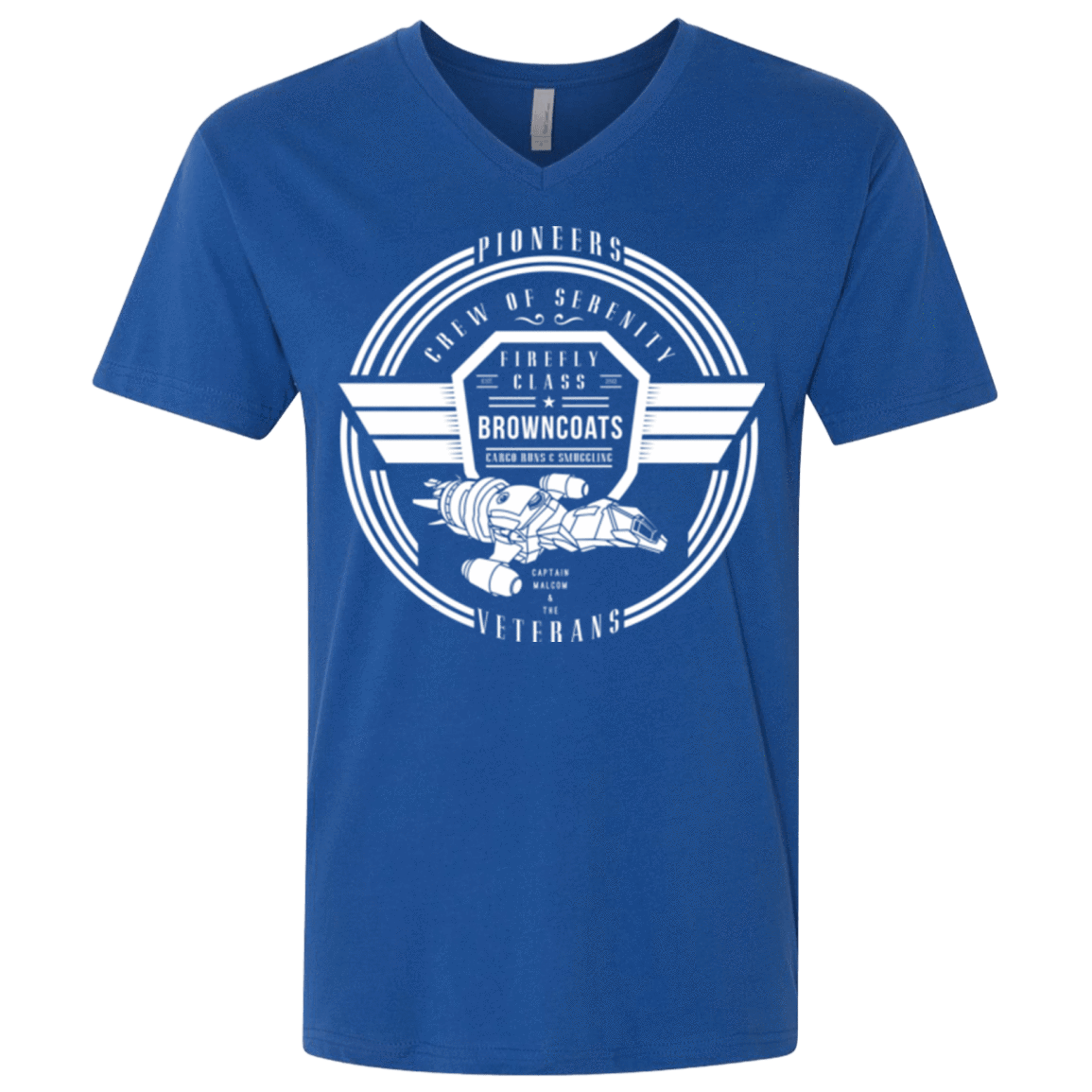 T-Shirts Royal / X-Small Crew of Serenity Men's Premium V-Neck