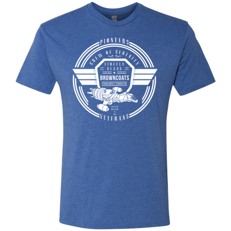 T-Shirts Vintage Royal / Small Crew of Serenity Men's Triblend T-Shirt