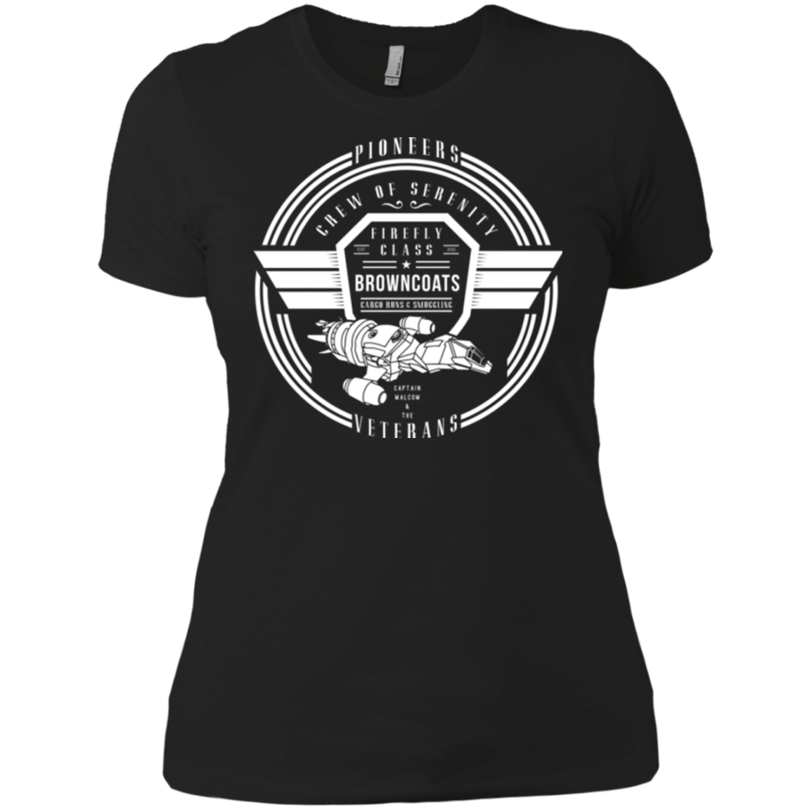 T-Shirts Black / X-Small Crew of Serenity Women's Premium T-Shirt