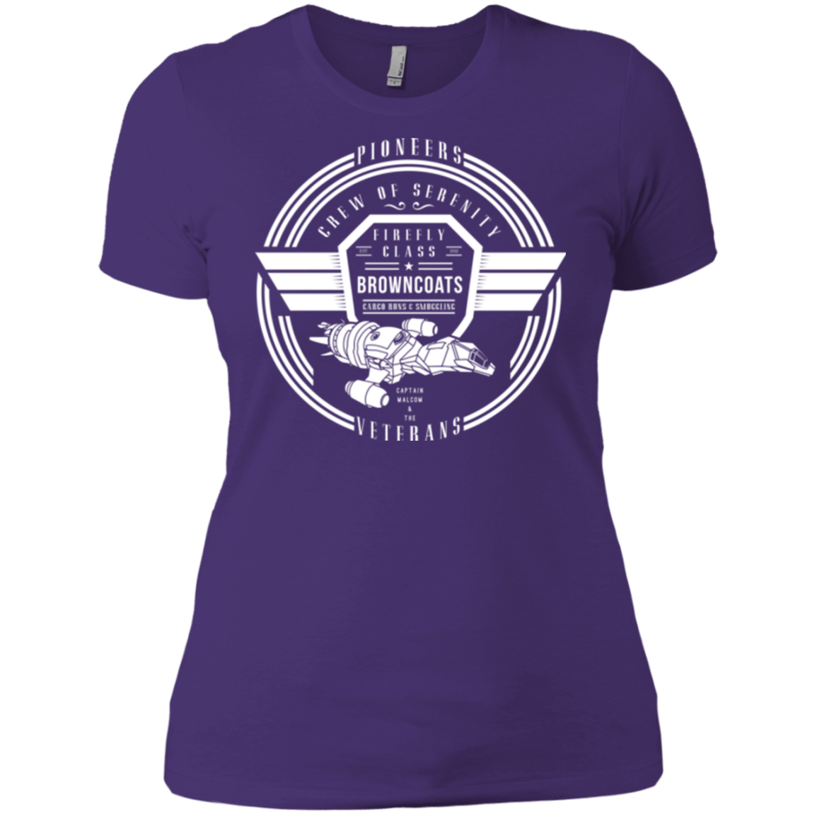 T-Shirts Purple / X-Small Crew of Serenity Women's Premium T-Shirt
