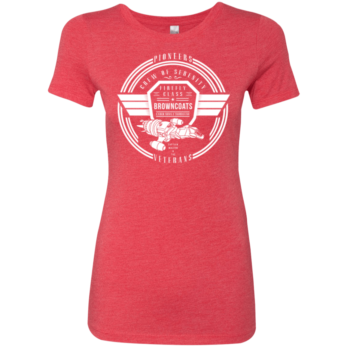 T-Shirts Vintage Red / Small Crew of Serenity Women's Triblend T-Shirt