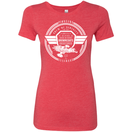 T-Shirts Vintage Red / Small Crew of Serenity Women's Triblend T-Shirt