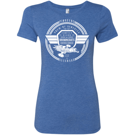 T-Shirts Vintage Royal / Small Crew of Serenity Women's Triblend T-Shirt