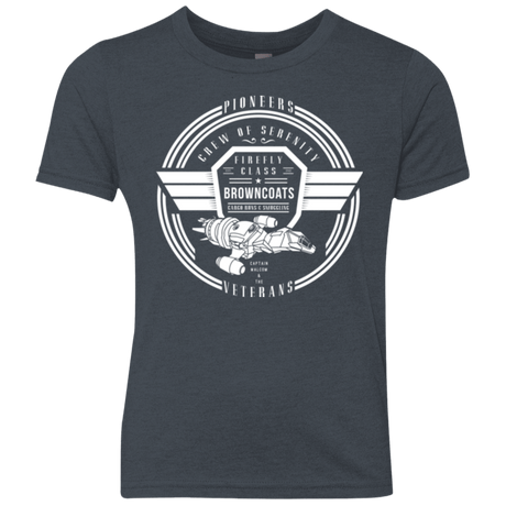T-Shirts Vintage Navy / YXS Crew of Serenity Youth Triblend T-Shirt