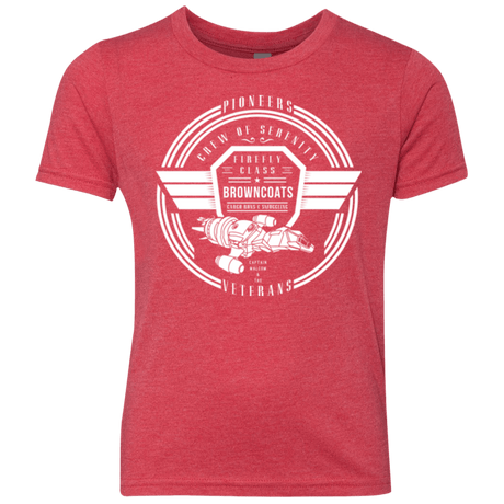 T-Shirts Vintage Red / YXS Crew of Serenity Youth Triblend T-Shirt