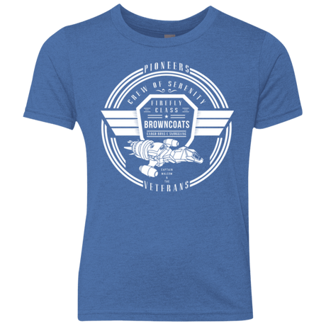 T-Shirts Vintage Royal / YXS Crew of Serenity Youth Triblend T-Shirt